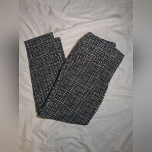 Ann Taylor Loft Petites‎ Julie Skinny Women's Black And White Pants Size 00P
